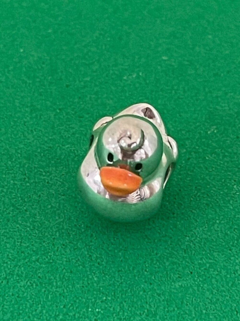 Authentic Pandora Polished Rubber Duck Charm